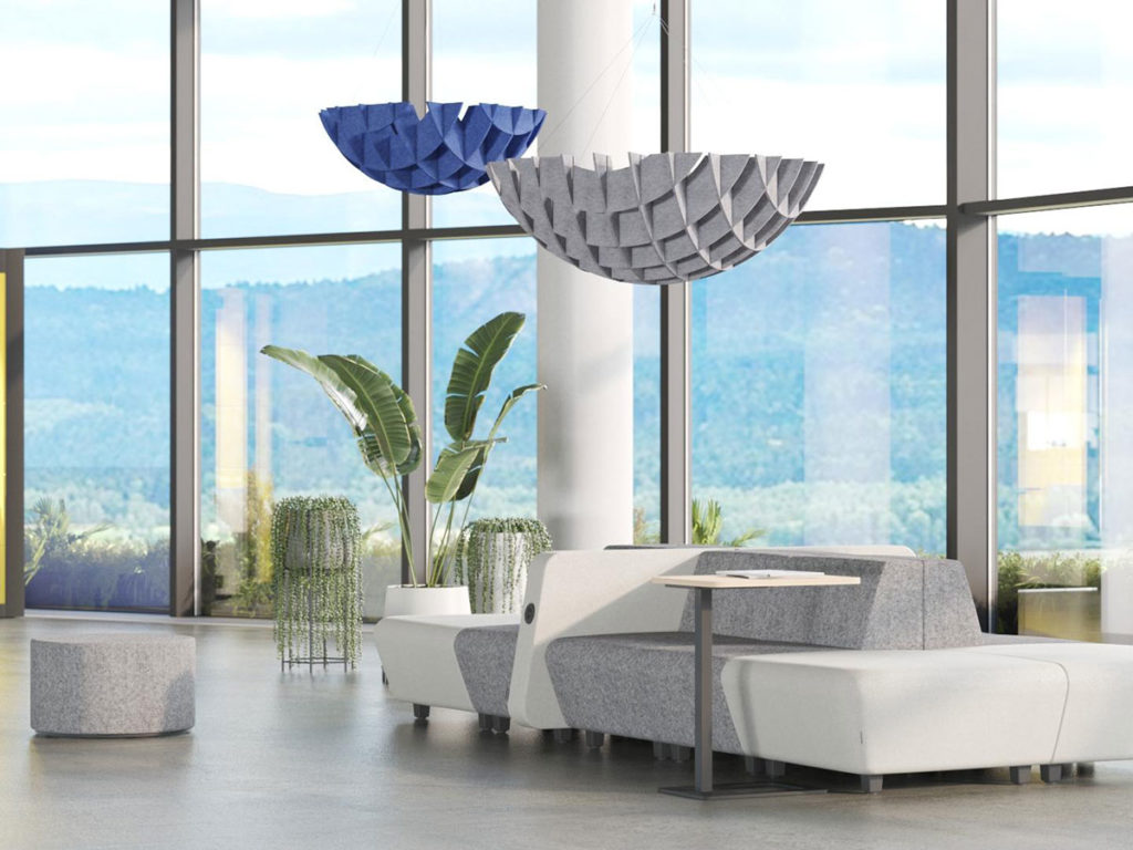 Acoustic Artwork Collection - Clouds - Office Furniture Direct