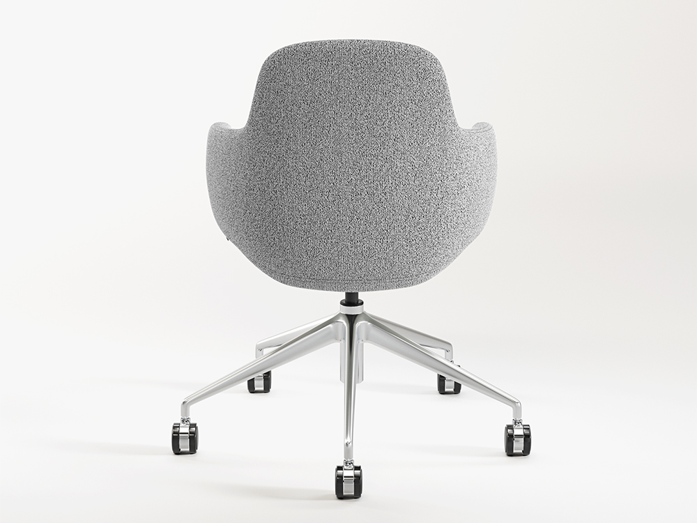 Viva Club Chair - Aluminum - Image 6