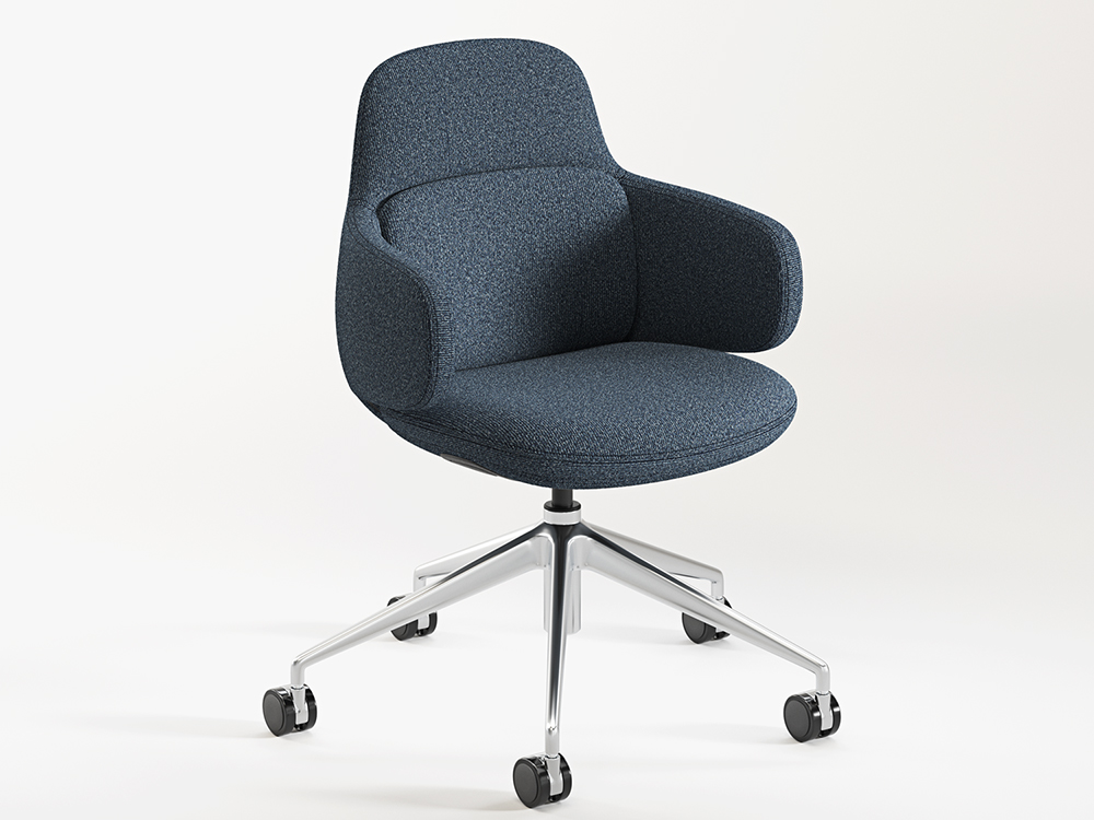 Viva Club Chair - Aluminum - Image 7