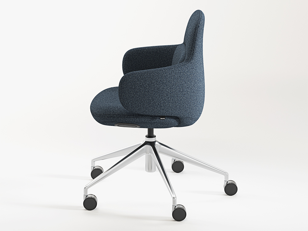 Viva Club Chair - Aluminum - Image 10