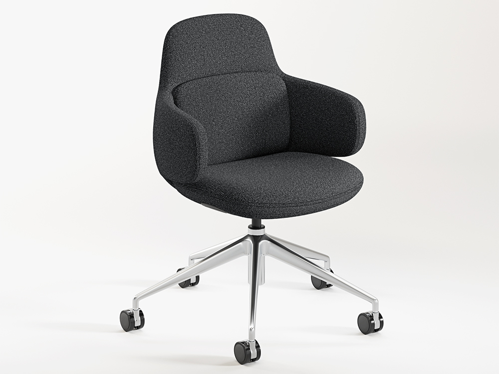 Viva Club Chair - Aluminum - Image 17